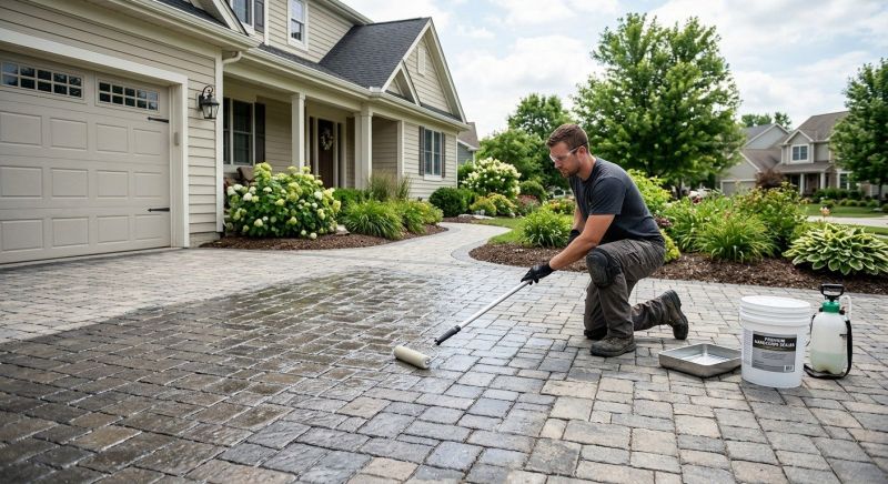 Courtyard Sealing in Gig Harbor, WA